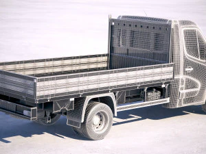 Renault Master Basculante 2018 Modelo 3D