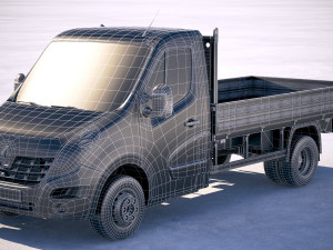 Renault Master Tipper 2018 3D Model