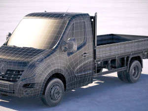 Renault Master Basculante 2018 Modelo 3D