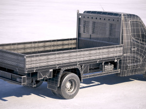 Renault Master Tipper 2018 3D Model