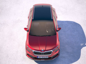 Skoda Kamiq 2020 Model 3D