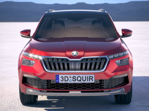 Skoda Kamiq 2020 Model 3D