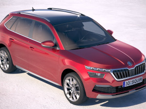 Skoda Kamiq 2020 Model 3D