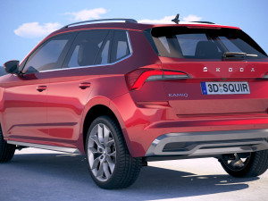Skoda Kamiq 2020 Model 3D