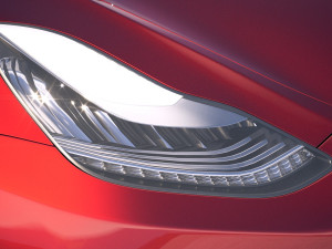 Tesla Model Y 2021 3Dモデル