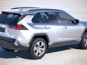 Toyota RAV4 LE 2019 Modello 3D