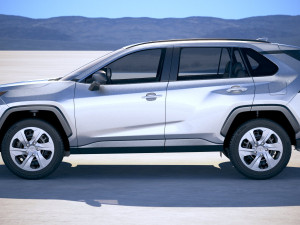 Toyota RAV4 LE 2019 Modello 3D