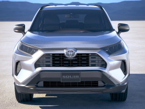 Toyota RAV4 LE 2019 Modello 3D