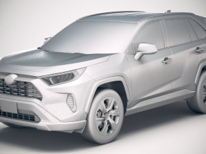 Toyota RAV4 LE 2019 Modello 3D