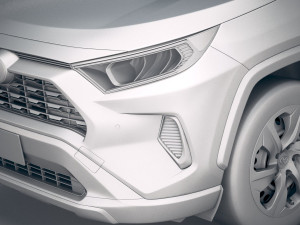 Toyota RAV4 LE 2019 Modello 3D