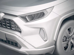 Toyota RAV4 LE 2019 3D Model