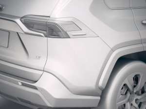 Toyota RAV4 LE 2019 Modello 3D
