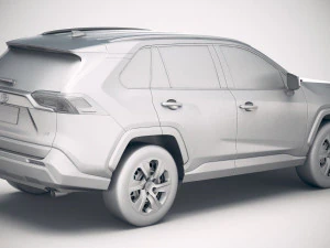 Toyota RAV4 LE 2019 3D Model