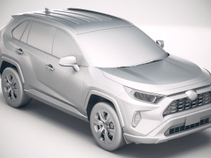 Toyota RAV4 LE 2019 Modello 3D