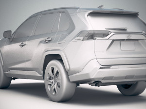 Toyota RAV4 LE 2019 Modello 3D