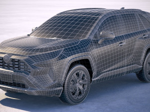 Toyota RAV4 LE 2019 Modello 3D
