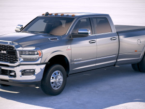 Dodge Ram 3500 HD 2019 Model 3D