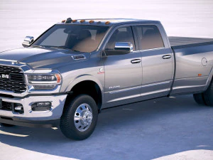 Dodge Ram 3500 HD 2019 Modello 3D