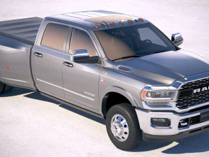 Dodge Ram 3500 HD 2019 3D Model