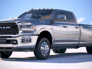 Dodge Ram 3500 HD 2019 3D Model
