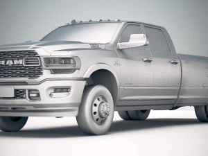 Dodge Ram 3500 HD 2019 3D Model