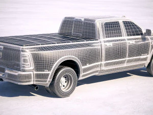 Dodge Ram 3500 HD 2019 3D Model
