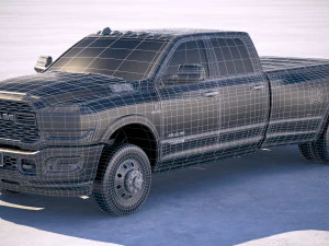 Dodge Ram 3500 HD 2019 3D Model