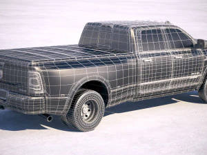 Dodge Ram 3500 HD 2019 3D Model
