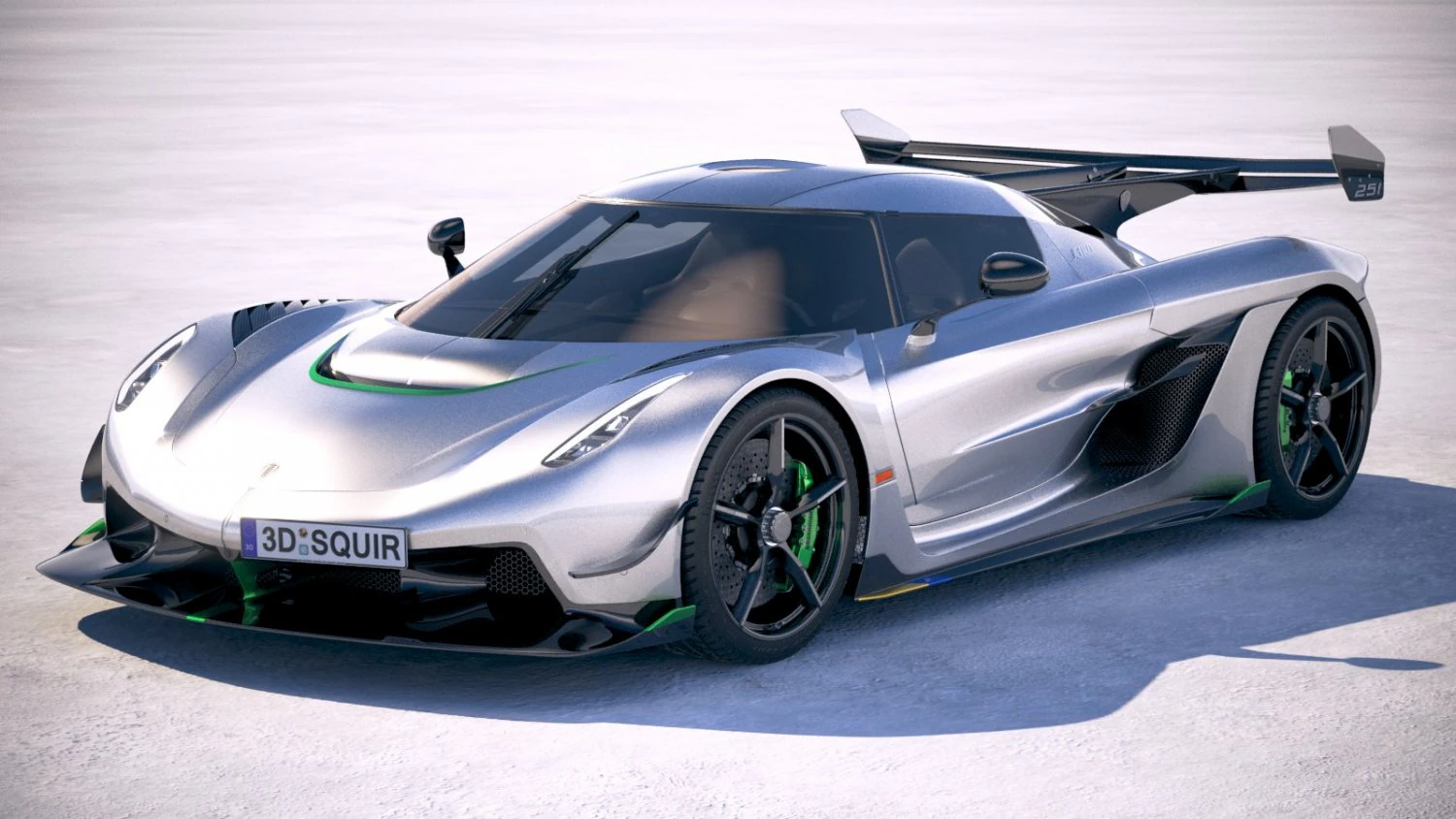 Koenigsegg Jesko 2020 3D Model .c4d .max .obj .3ds .fbx .stl .blend