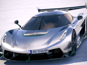 Koenigsegg Jesko 2020 3D 模型