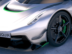 Koenigsegg Jesko 2020 3D 模型