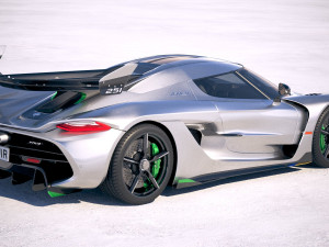 Koenigsegg Jesko 2020 3D 模型
