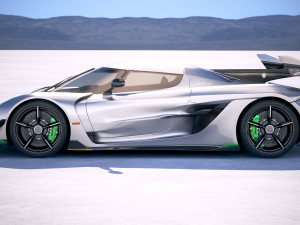 Koenigsegg Jesko 2020 3D 模型