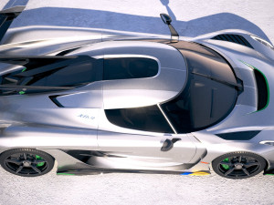 Koenigsegg Jesko 2020 3D 模型