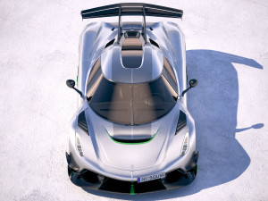 Koenigsegg Jesko 2020 3D 模型