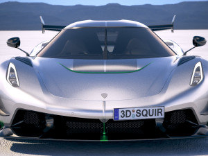 Koenigsegg Jesko 2020 3D 模型