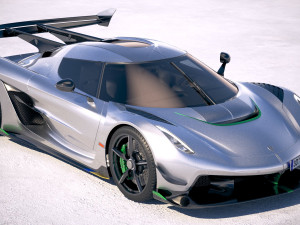 Koenigsegg Jesko 2020 3D 模型