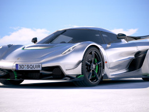 Koenigsegg Jesko 2020 3D 模型
