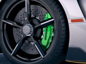 Koenigsegg Jesko 2020 3D 模型