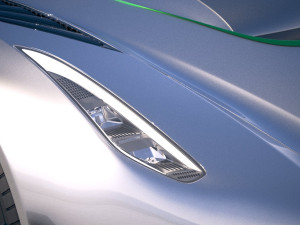Koenigsegg Jesko 2020 3D 模型