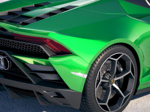 Huracan Evo Spyder 2019 3D Model