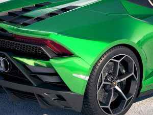 Huracan Evo Spyder 2019 3D Model