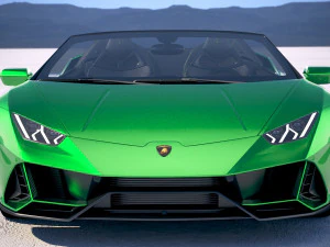 Huracan Evo Spyder 2019 3D Model