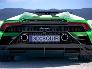 Huracan Evo Spyder 2019 3D Model