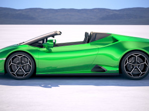 Huracan Evo Spyder 2019 3D Model