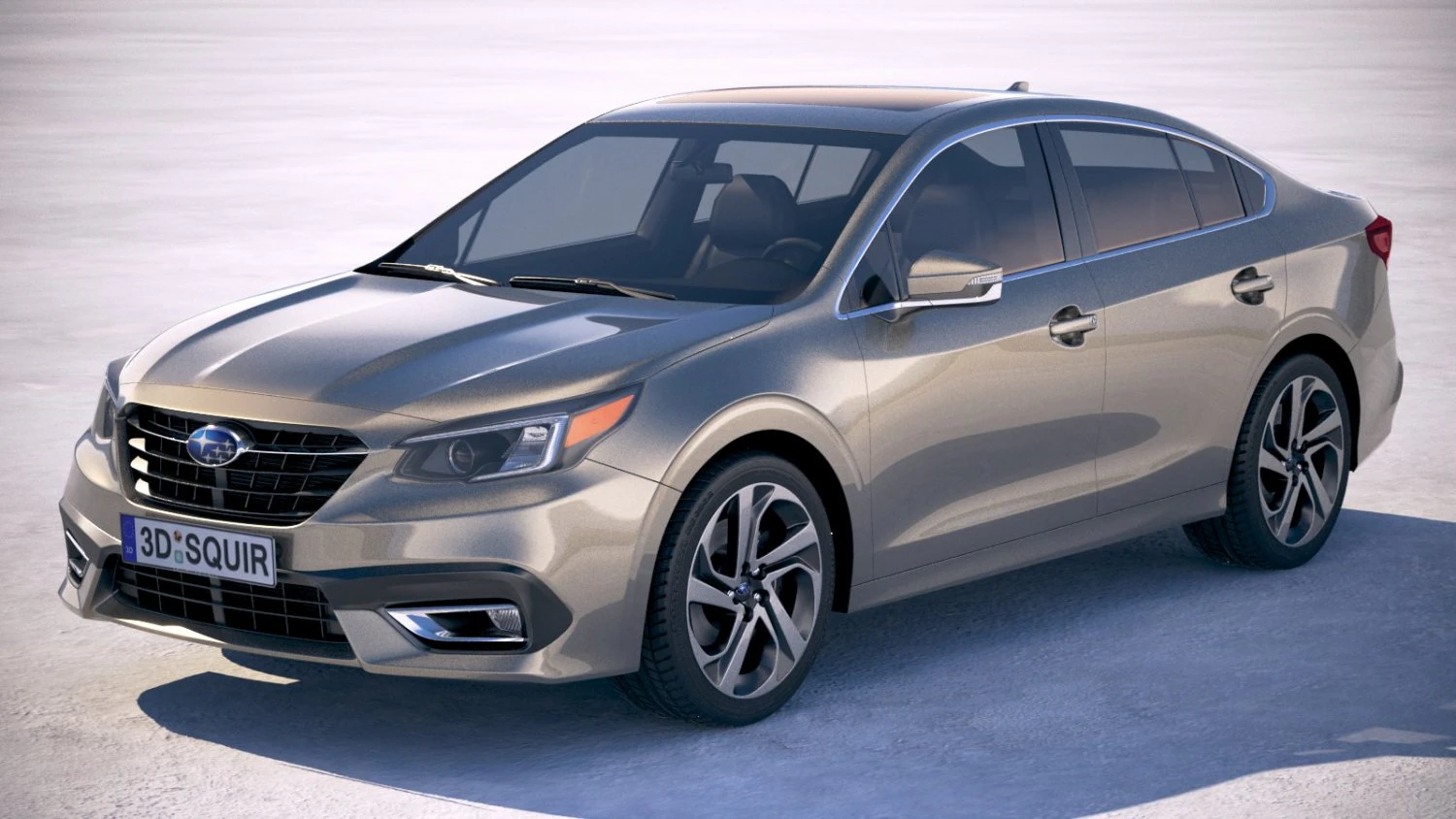 Subaru Legacy 2020 3D Model .c4d .max .obj .3ds .fbx .stl .blend 