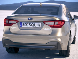 Subaru Legacy 2020 3D Model