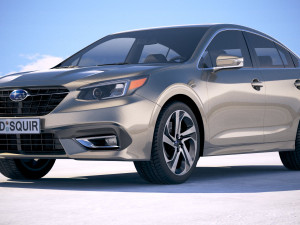 Subaru Legacy 2020 3D Model