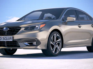 Subaru Legacy 2020 3D Model