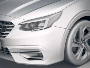 Subaru Legacy 2020 3D Model